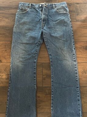 Levi's Men's Dark Blue Bootcut Jeans